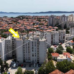DVOSOBAN STAN S POGLEDOM NA MORE - Zadar, 60 m²