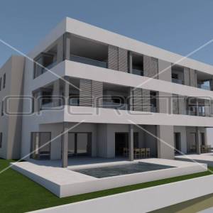 Dvosobni stan u novogradnji s pogledom na more, Tribunj, 107,50 m2