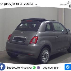 Fiat 500 1.2 Club 69 KS, LED+TEM+PANO+DAB+KLIMA
