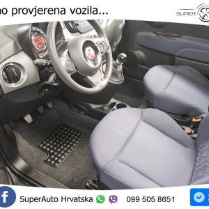 Fiat 500 1.2 Club 69 KS, LED+TEM+PANO+DAB+KLIMA