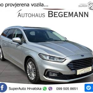 Ford Mondeo Turnier 2.0 EcoBlue Titanium 150 KS, LED+KAM+GR SJED+PANO+ASIST