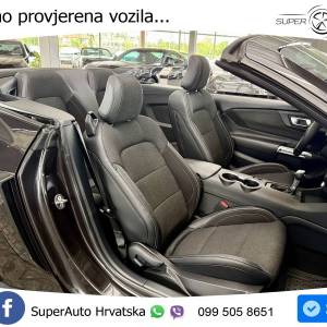 Ford Mustang Convertible 2.3 EcoBoost Aut. 315 KS, LED+KAM+GR SJED+TEM+VIRT
