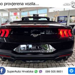Ford Mustang Convertible 2.3 EcoBoost Aut. 315 KS, LED+KAM+GR SJED+TEM+VIRT