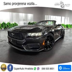 Ford Mustang Convertible 2.3 EcoBoost Aut. 315 KS, LED+KAM+GR SJED+TEM+VIRT
