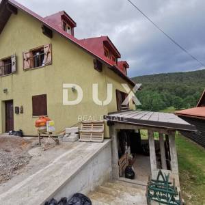 GORSKI KOTAR, BEGOVO RAZDOLJE - kuća s apartmanima i ugostiteljskim objektom