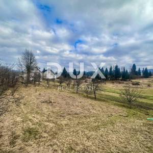 GORSKI KOTAR, ČABAR-Prostrana kuća s zemljištem 7166 m2 s velikim potencijalom za turizam
