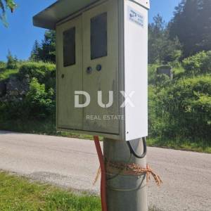 GORSKI KOTAR, DELNICE - GRAĐEVINSKO ZEMLJIŠTE S GRAĐEVINSKOM DOZVOLOM!!!