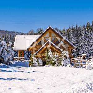 GORSKI KOTAR - Ekskluzivna drvena brvnara + 2 građevinska zemljišta
