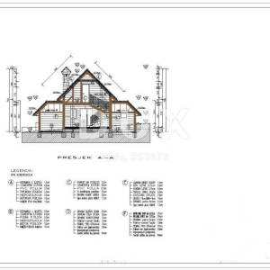 GORSKI KOTAR, FUŽINE - građevinsko zemljište (objekti seoskog turizma) 4762 m2 sa idejnim projektom, snižena cijena, 15 EUR m2,...