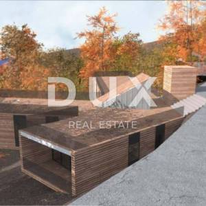 GORSKI KOTAR, FUŽINE - jedinstven projekt u srcu Gorskog kotara, građevinsko zemljište 3340 m2 sa projektom za vilu, prilika za...