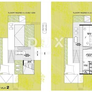 GORSKI KOTAR, FUŽINE - jedinstven projekt u srcu Gorskog kotara, građevinsko zemljište 2086 m2 sa projektom za vilu, prilika za...