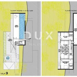 GORSKI KOTAR, FUŽINE - jedinstven projekt u srcu Gorskog kotara, građevinsko zemljište 2140 m2 sa projektom za vilu, prilika za...
