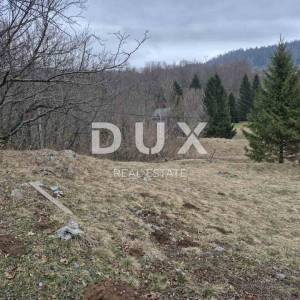 GORSKI KOTAR, FUŽINE - teren sa građevinskom dozvolom