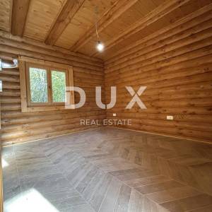 GORSKI KOTAR, FUŽINE - vrhunska drvena kuća 124 m2 u neposrednoj blizini jezera + okoliš 400 m2