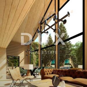 GORSKI KOTAR, FUŽINE - vrhunska drvena kuća 124 m2 u neposrednoj blizini jezera + okoliš 400 m2