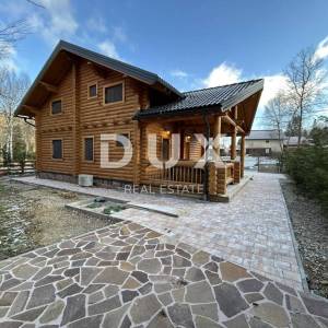 GORSKI KOTAR, FUŽINE - vrhunska drvena kuća 124 m2 u neposrednoj blizini jezera + okoliš 400 m2