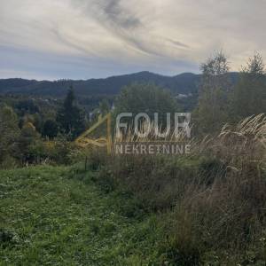 Gorski kotar, Fužine, zemljište 1.752m2 s građ. dozvolom i projektom