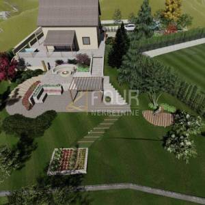 Gorski kotar, Fužine, zemljište 1.752m2 s građ. dozvolom i projektom