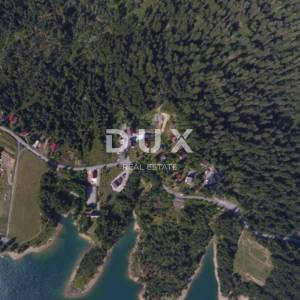 GORSKI KOTAR, LOKVE- atraktivno zemljište 1267m2 za obiteljsku kuću / villu / apartmane / kuću za iznajmljivanje / kuću za odmo...