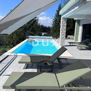 GORSKI KOTAR, RAVNA GORA - Bajkovita villa s bazenom, jacuzzijem i saunom!