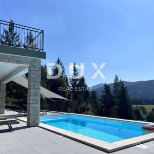 GORSKI KOTAR, RAVNA GORA - Bajkovita villa s bazenom, jacuzzijem i saunom!