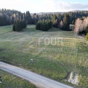 Gorski kotar, Ravna Gora - okolica, zemljište 4.193m2 - dio građevinski