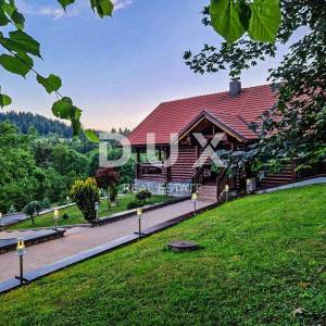 GORSKI KOTAR, RAVNA GORA - Predivna kuća za odmor, na osami s 5.474m2 ograđenog zemljišta