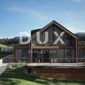GORSKI KOTAR, VRBOVSKO - Luksuzna kuća 186m2 s bazenom + uređena okućnica 1250m2