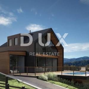 GORSKI KOTAR, VRBOVSKO - Luksuzna kuća 186m2 s bazenom + uređena okućnica 1250m2