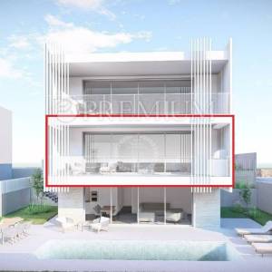 Grad Krk, centar, apartman u prizemlju novogradnje!