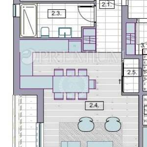Grad Krk, prodaja, impozantan apartman na prvom katu!