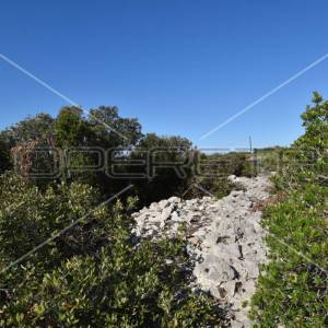 Građevinsko zemljište, 2.709 m2, M1 namjena, pogled na more, Nečujam, otok Šolta