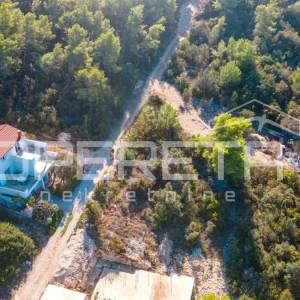 Građevinsko zemljište 340 m2 sa pogledom na more, Tri Porte, Korčula