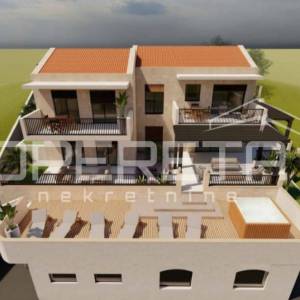 Građevinsko zemljište 437 m² s idejnim projektom i građevinskom dozvolom – uvala