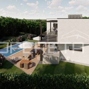 Građevinsko zemljište 586m2 s projektom i započetom gradnjom – Svetvinčenat
