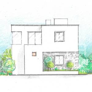 Građevinsko zemljište 586m2 s projektom i započetom gradnjom – Svetvinčenat
