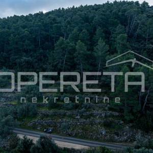 Građevinsko Zemljište od 934 m², drugi red od mora, otok Korčula, Črnja Luka