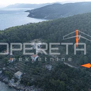 Građevinsko Zemljište od 934 m², drugi red od mora, otok Korčula, Črnja Luka