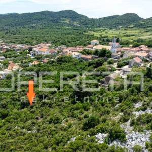 Građevinsko zemljište od 645m2 s pogledom na more, Janjina, Pelješac