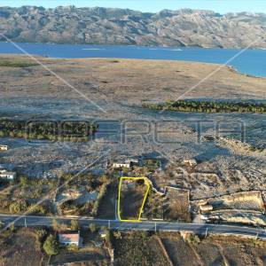 Građevinsko zemljište, pogled na more, ograđeno, 821 m2, Rtina,Ražanac