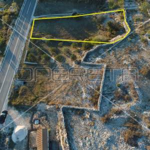 Građevinsko zemljište, pogled na more, ograđeno, 821 m2, Rtina,Ražanac