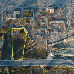 Građevinsko zemljište, pogled na more, ograđeno, 821 m2, Rtina,Ražanac