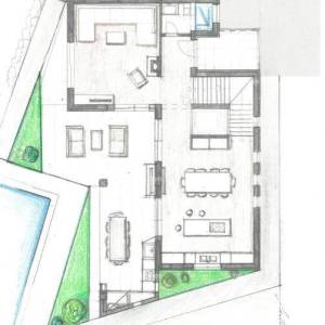 Građevinsko zemljište s dozvolom i započetom gradnjom u Svetvinčentu, 586 m²