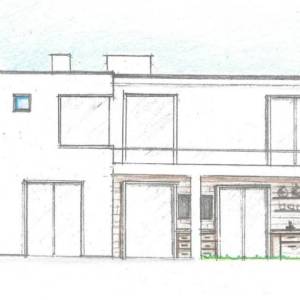 Građevinsko zemljište s dozvolom i započetom gradnjom u Svetvinčentu, 586 m²