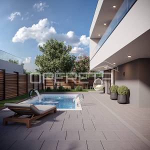 Građevinsko zemljište s dozvolom za kuću i bazen – Poličnik - 482 m2