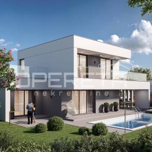 Građevinsko zemljište s dozvolom za kuću i bazen - Poličnik - 482 m2