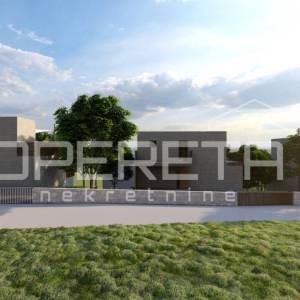 Građevinsko zemljište s idejnim rješenjem, pogledom i vilama