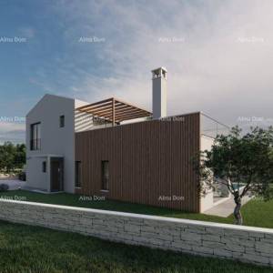 Građevinsko zemljište s projektom vile s bazenom, Rebići