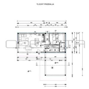 Građevinsko zemljište s projektom (Kuća za odmor)