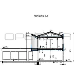Građevinsko zemljište s projektom (Kuća za odmor)